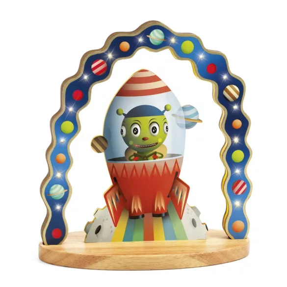 Djeco Little Big room Náladová lampa s kontrolkou Pán Zinzin - Mister Zinzin