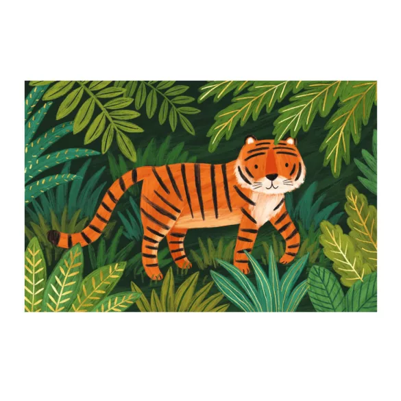 Djeco Sada pozvánok Džungľová párty – Jungle animals