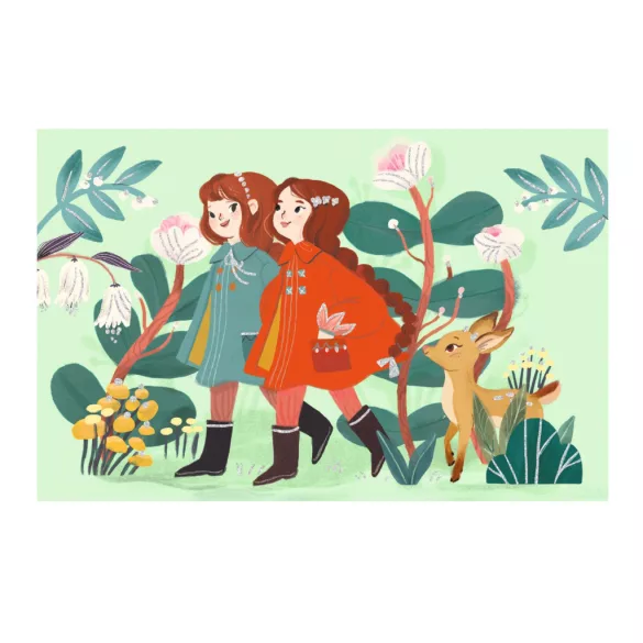 Sada pozvánok Djeco Záhradná párty – Garden friends