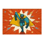Djeco Sada pozvánok Superhrdina na jeden deň - Pow ! Bang !