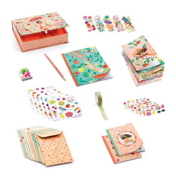 Djeco Kancelárske potreby Marcsi box - Marie box set