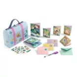 Djeco Kufrík na kancelárske potreby Marcsiin malý kufrík - Marie stationery case