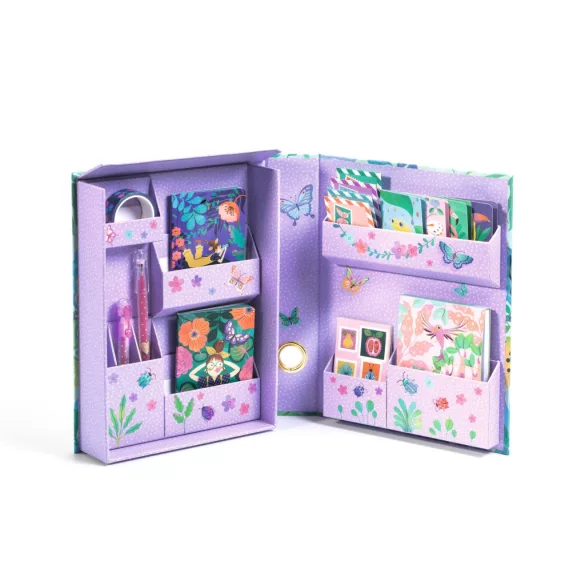 Djeco Kufrík na školské potreby Marcsiina skrinka – Marie stationery cabinet