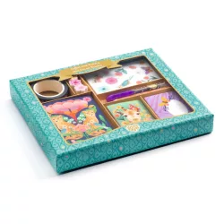   Djeco Lovely Paper Mini sada kancelárskych potrieb – Mini Kendra box