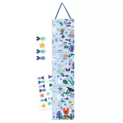  Djeco Little Big room Meradlo výšky Vodný život - Aquatic life