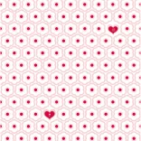Djeco Little Big room Dekoračná tapeta Malé srdiečka - Small hearts