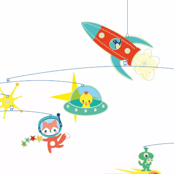 Djeco Větrník Raketa - Rocket