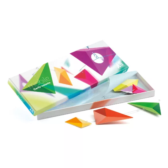 Djeco Little Big room Zavesená dekorácia na vietor Papierové draky - Kites