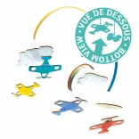 Djeco Little Big room Zavesená dekorácia Lietadlá - Planes