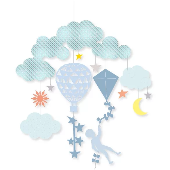 Djeco Little Big room Minimobil Vo vzduchu - In the air