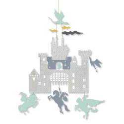   Djeco Little Big room Minimobil Hrad s drakmi - Castle and dragons