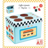 Djeco Little Big room Stojan na hračky Hračka sporák - Cooker