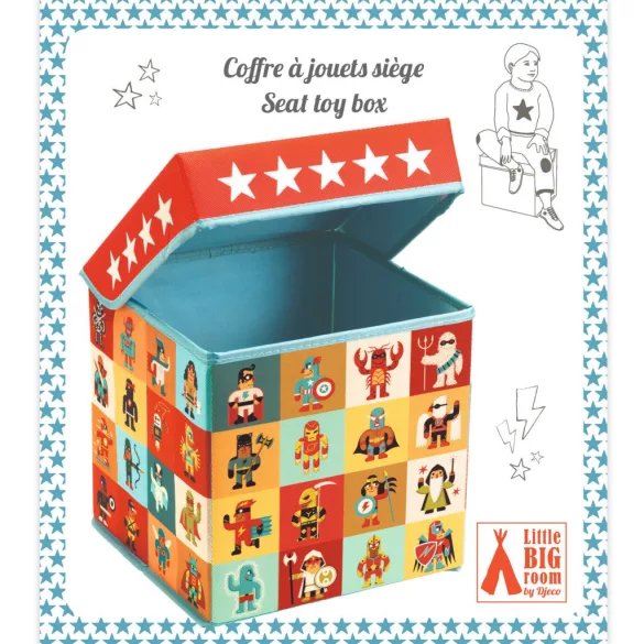 Djeco Little Big room Stojan na hračky Hviezdy - Stars
