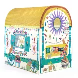 Djeco Little Big room Hrací stan Ekhos vozík - Caravan