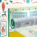 Djeco Little Big room Hrací stan Ekhos vozík - Caravan