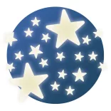 Djeco Nálepky na stenu Hviezdy - Stars