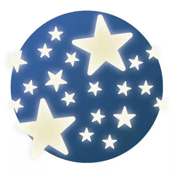 Djeco Nálepky na stenu Hviezdy - Stars