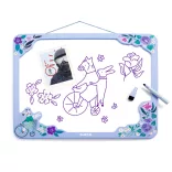 Djeco Little Big Room magnetická tabuľa s motívom zebry – Zebra board