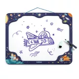 Djeco Little Big room Magnetická tabuľa s ilustráciou astronauta - Space board