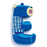 Djeco drevené písmeno - E - Animals