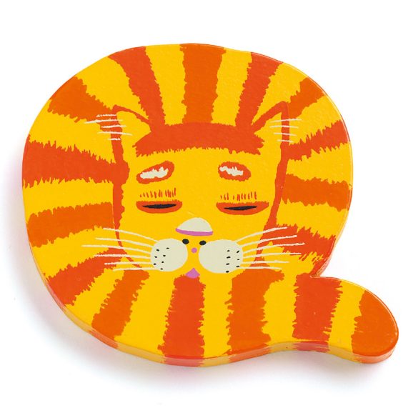 Djeco drevené písmeno - Q - Animals