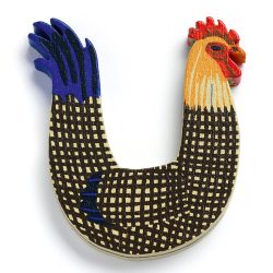 Djeco drevené písmeno - U - Animals