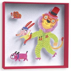 Djeco Little Big room Nástenná dekorácia Lev - Lion