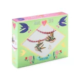 Djeco Design by Sada na výrobu šperkov Párové vtáky - Bird Ribbons