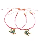 Djeco Design by Sada na výrobu šperkov Párové vtáky - Bird Ribbons