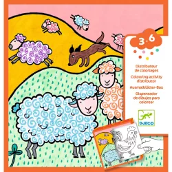   Djeco Design by Prekvapenie – dávkovač farieb na maľovanie – Farma