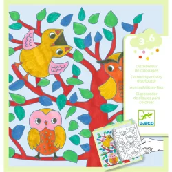   Djeco Design by Prekvapenie – farebný dávkovač Les – Coloring dispenser Forest