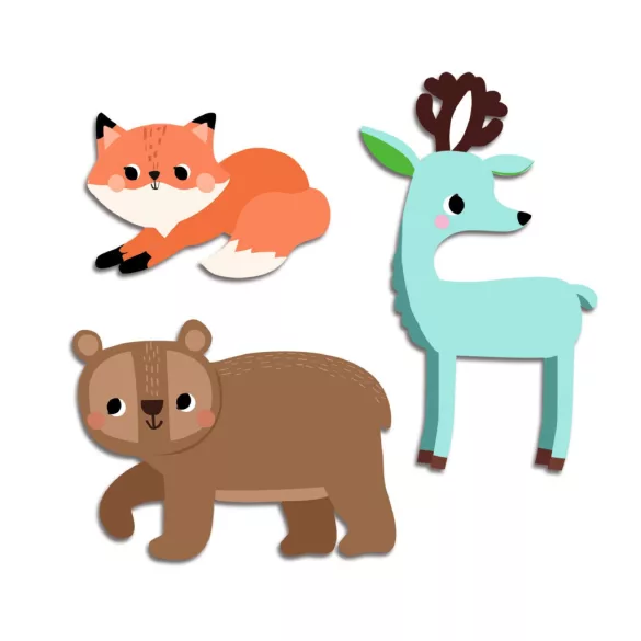 Djeco Design by Matricák Lesné zvieratá - Forest animals
