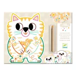 Djeco Design by Meglepetés omaľovánka Domáce zvieratá - Domestic animals