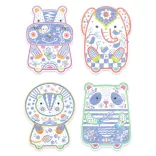 Djeco Design by Meglepetés omaľovánka Divoké zvieratá - Wild animals