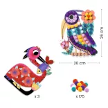 Djeco Design by Pompom – tvorba obrázkov Mäkké vzory – Assortments