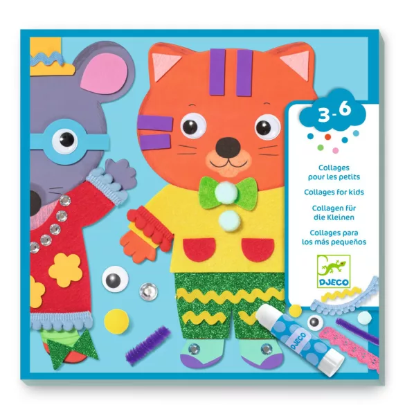 Djeco Design by Kollázs műhely Roztomilosti – Little sweethearts