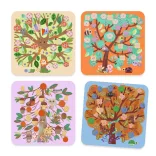 Djeco Kolážová dielňa V priebehu ročných období – Through the seasons