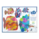 Djeco Design by Sada na vyfarbovanie Pod vlnami - Under the waves
