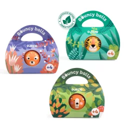   Djeco Gumová lopta Ø 4,5 cm Skákajúca lopta - Bouncing balls