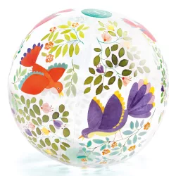 Djeco Nafukovacia lopta ∅ 35 cm Vtáčiky - Birds ball