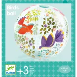 Djeco Nafukovacia lopta ∅ 35 cm Vtáčiky - Birds ball