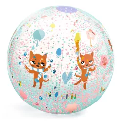   Djeco Nafukovacia lopta Ø 35 cm Cicatappancs - Ballon gonflable Chamalow