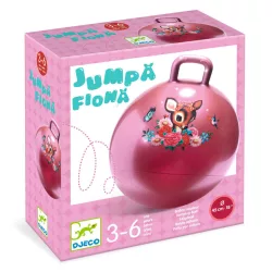 Djeco Skákací loptu Ø 45 cm Fiona srnka - Jumpa Fiona