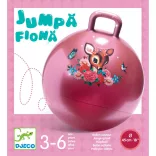 Djeco Skákací loptu Ø 45 cm Fiona srnka - Jumpa Fiona