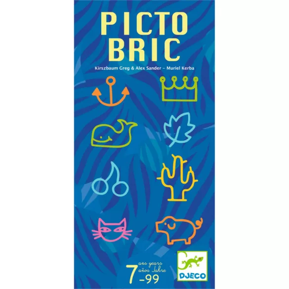 Djeco Spoločenská hra Nemožné obrázky - Picto Bric