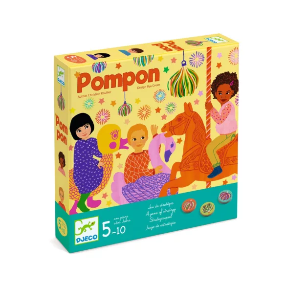 Djeco Spoločenská hra Kolotoč - Pompom