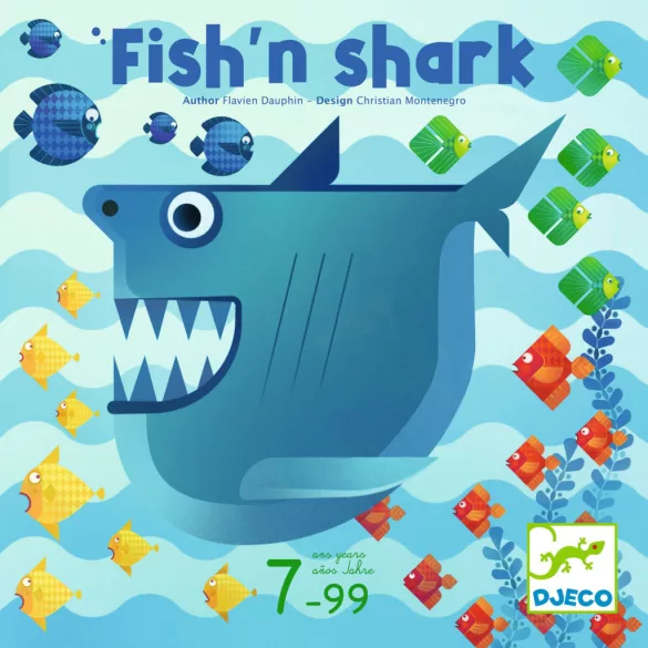 Djeco Spoločenská hra Žraloček - Fish'n Shark