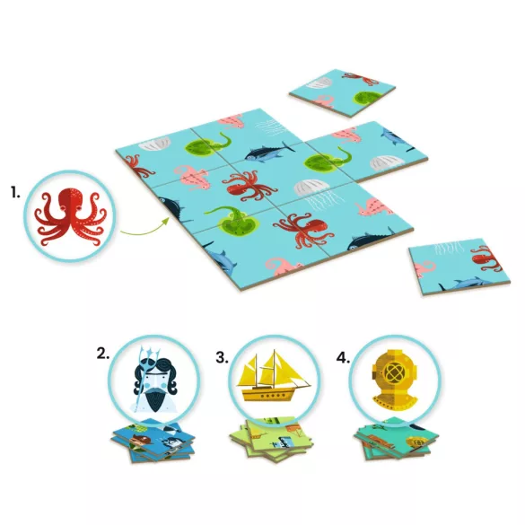 Djeco Logická hra Nemožný oceán - Ocean