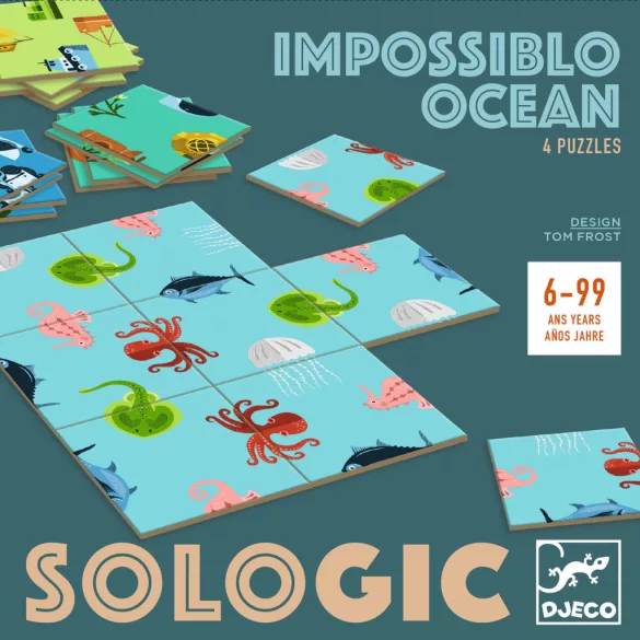 Djeco Logická hra Nemožný oceán - Ocean