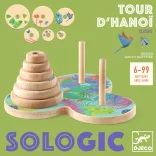 Djeco Logická hra Stavba veže - Tour d'Hanoï
